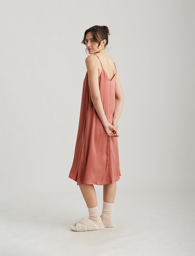 Audrey Silk Slip Nightie
