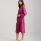 Audrey Silk Long Robe