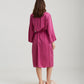 Audrey Silk Long Robe