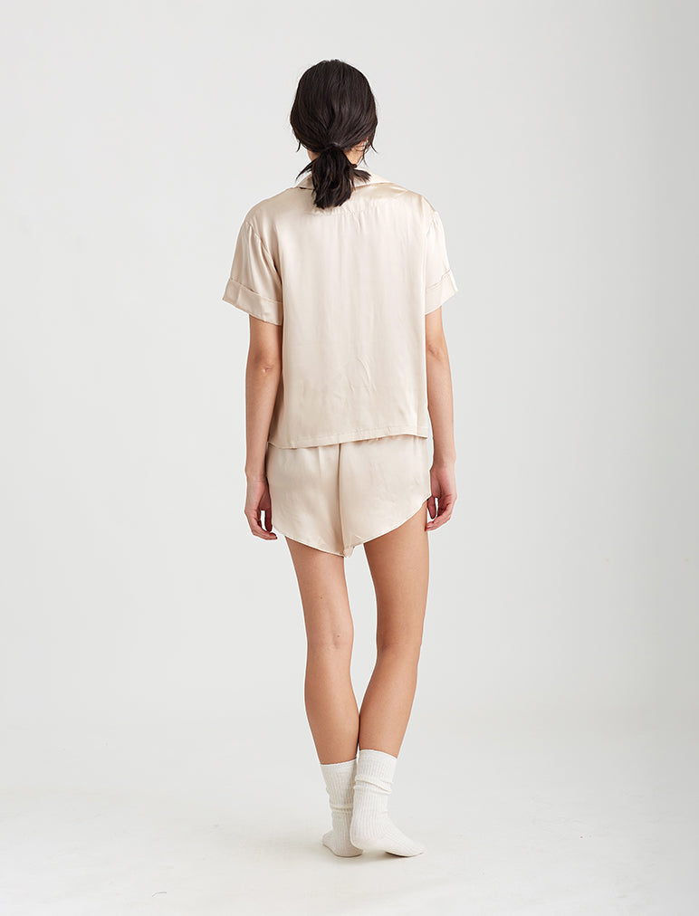 Audrey Silk Boxer PJ