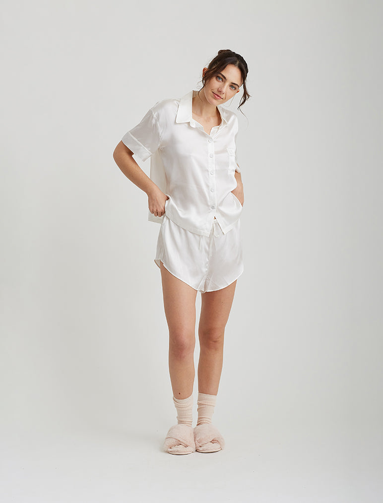 Audrey Silk Boxer PJ