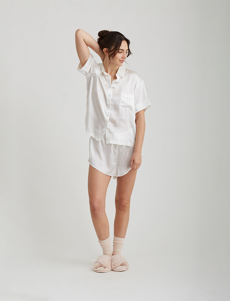 Audrey Silk Boxer PJ