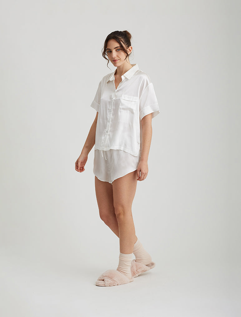 Audrey Silk Boxer PJ