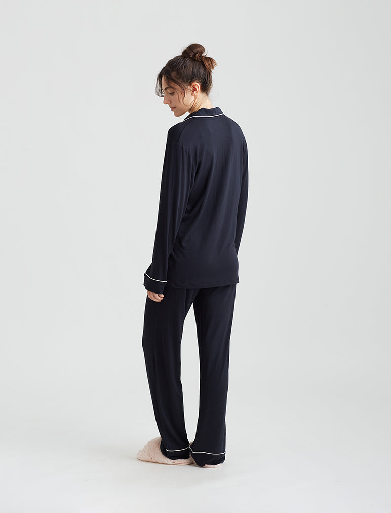Kate Modal Soft Full Length PJ Set