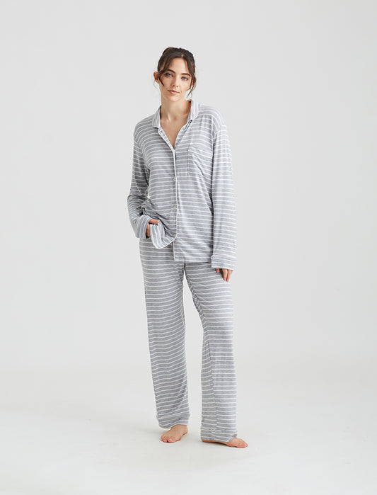 Kate Modal Soft Full Length PJ Set
