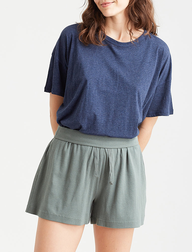 Jada Organic Cotton Knit Tee