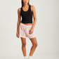 Milla Rib Shelf Bra Semi Crop Tank