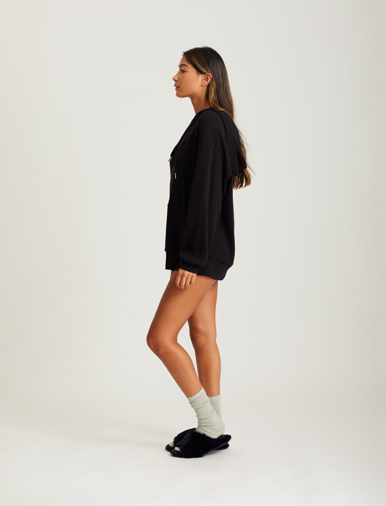 Luxe Waffle Hoodie