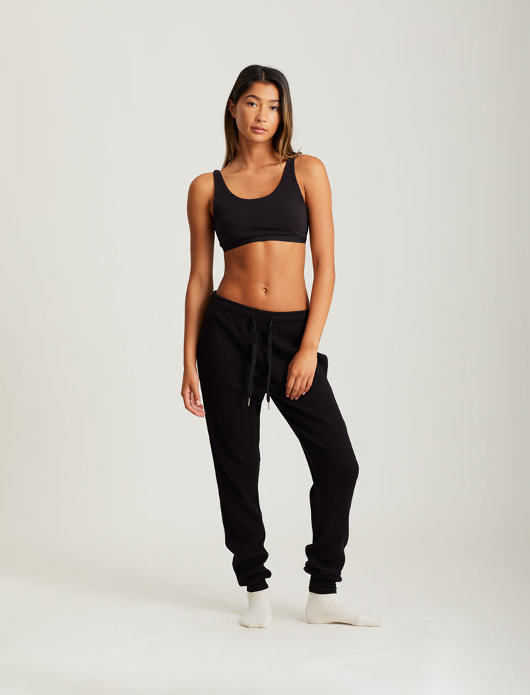 Luxe Waffle Jogger
