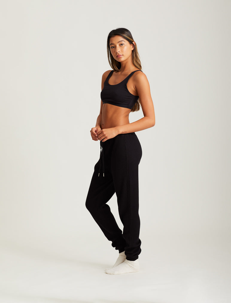 Luxe Waffle Jogger