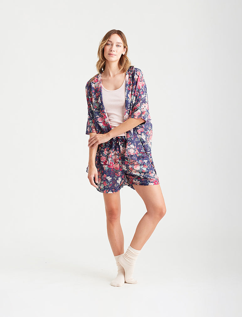 Grace Floral Short Sleeve Top