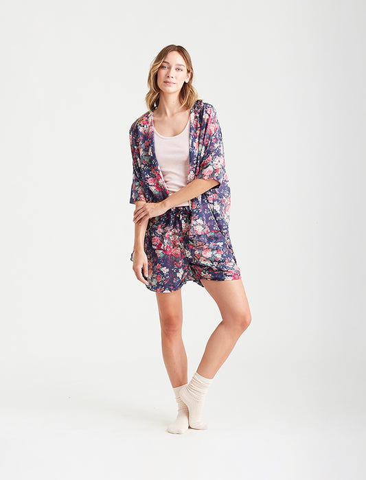 Grace Floral Short Sleeve Top