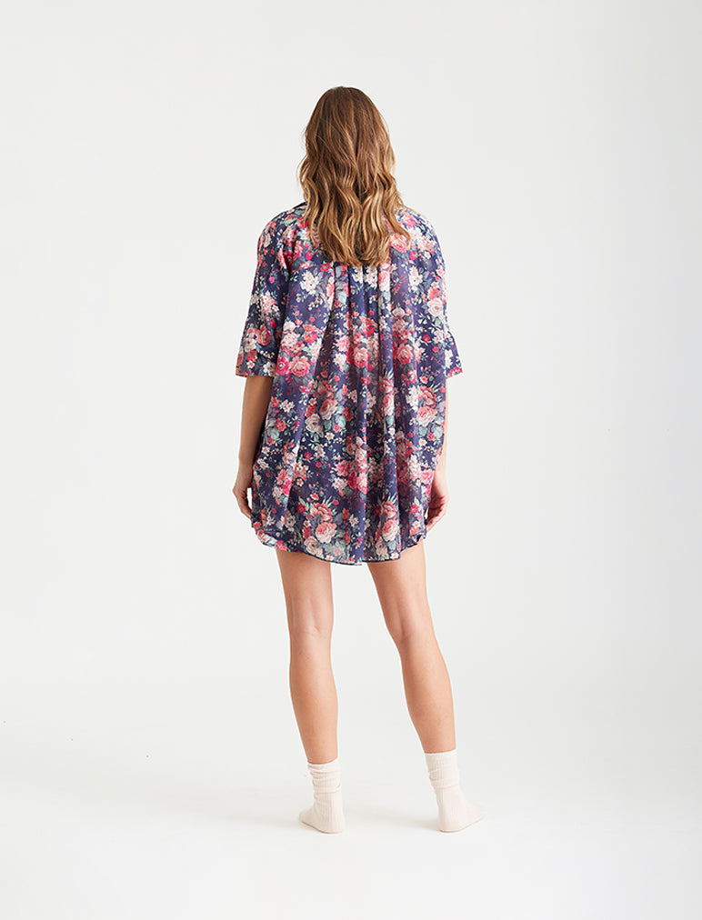 Grace Floral Short Sleeve Top