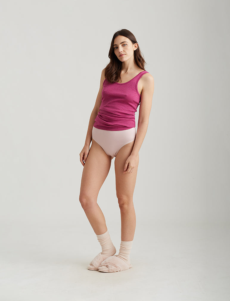 Pia Cotton Modal Singlet