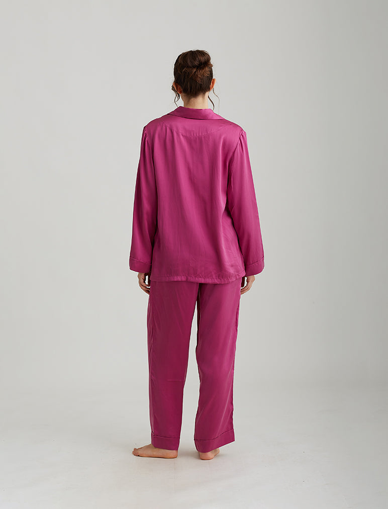 Audrey Pure Silk Full Length PJ