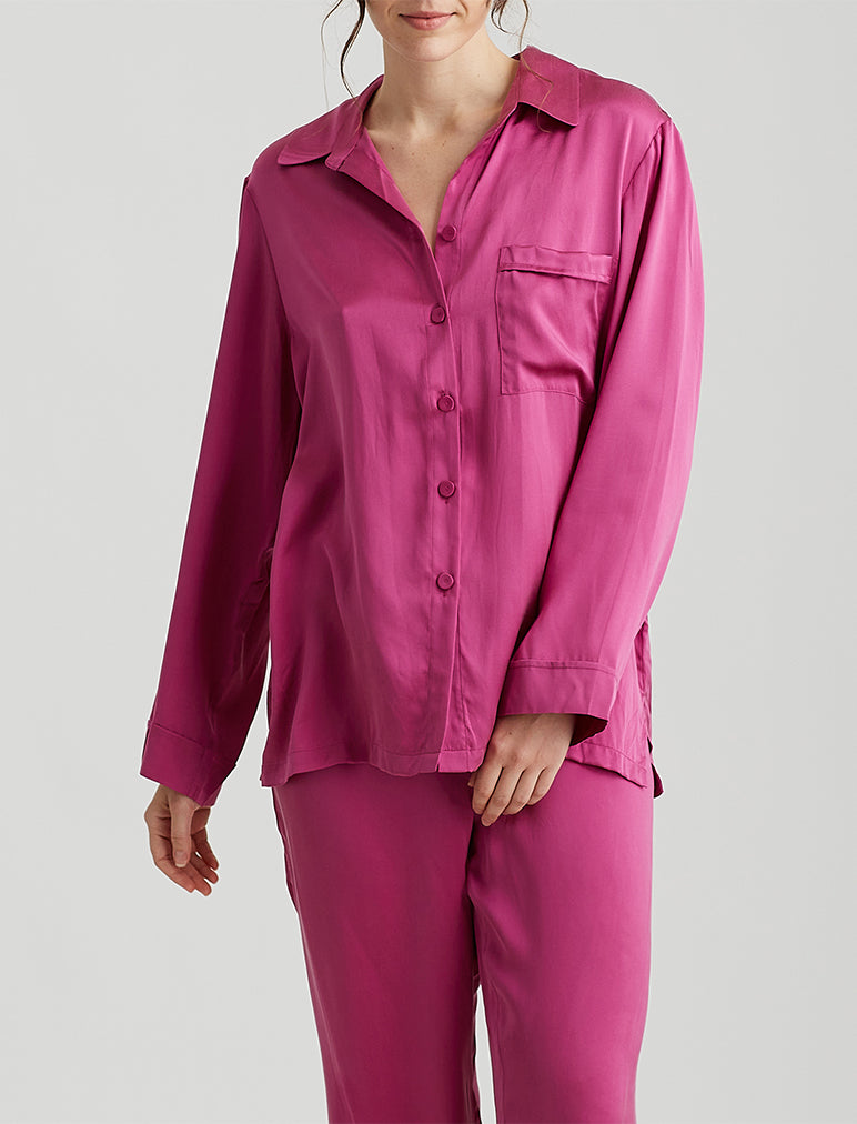 Audrey Pure Silk Full Length PJ