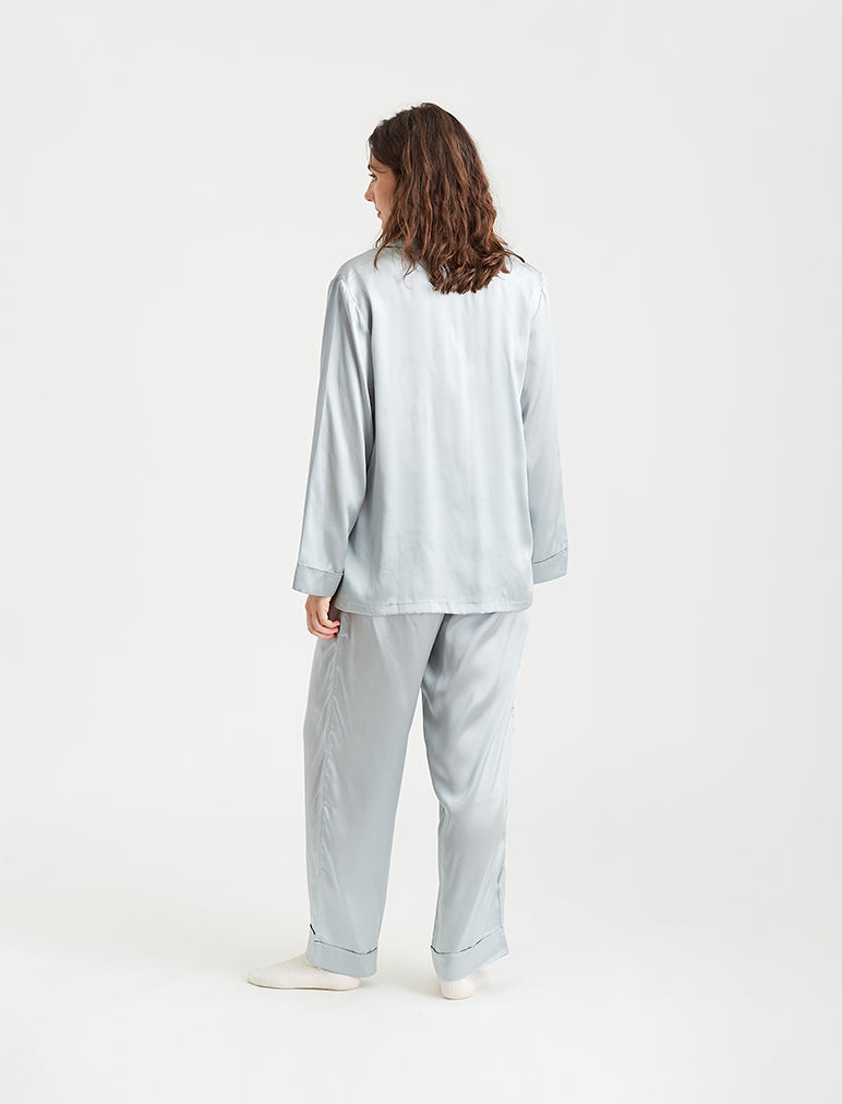 Audrey Pure Silk Full Length PJ