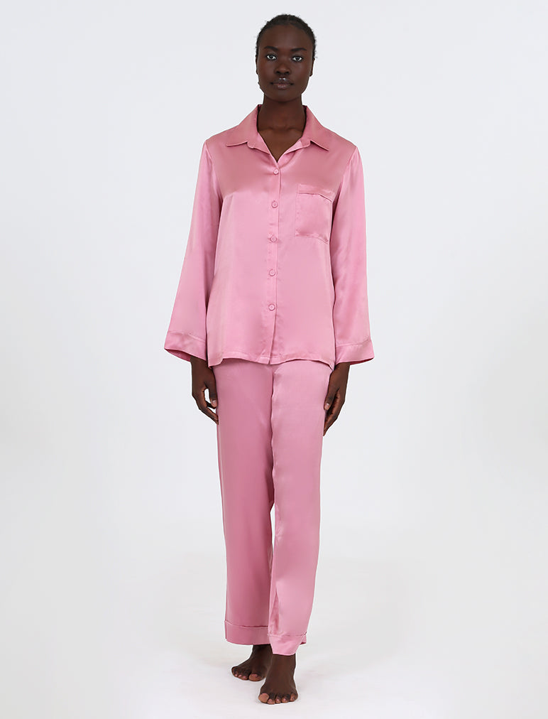 Audrey Pure Silk Full Length PJ