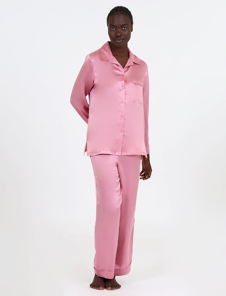 Audrey Pure Silk Full Length PJ