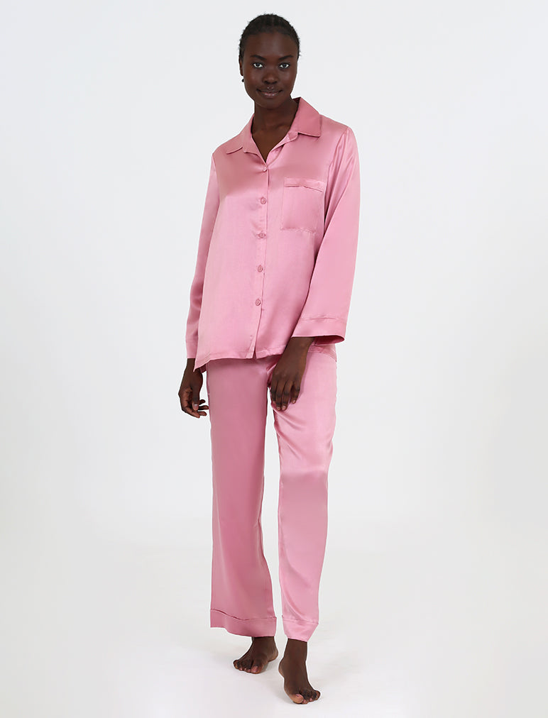 Audrey Pure Silk Full Length PJ