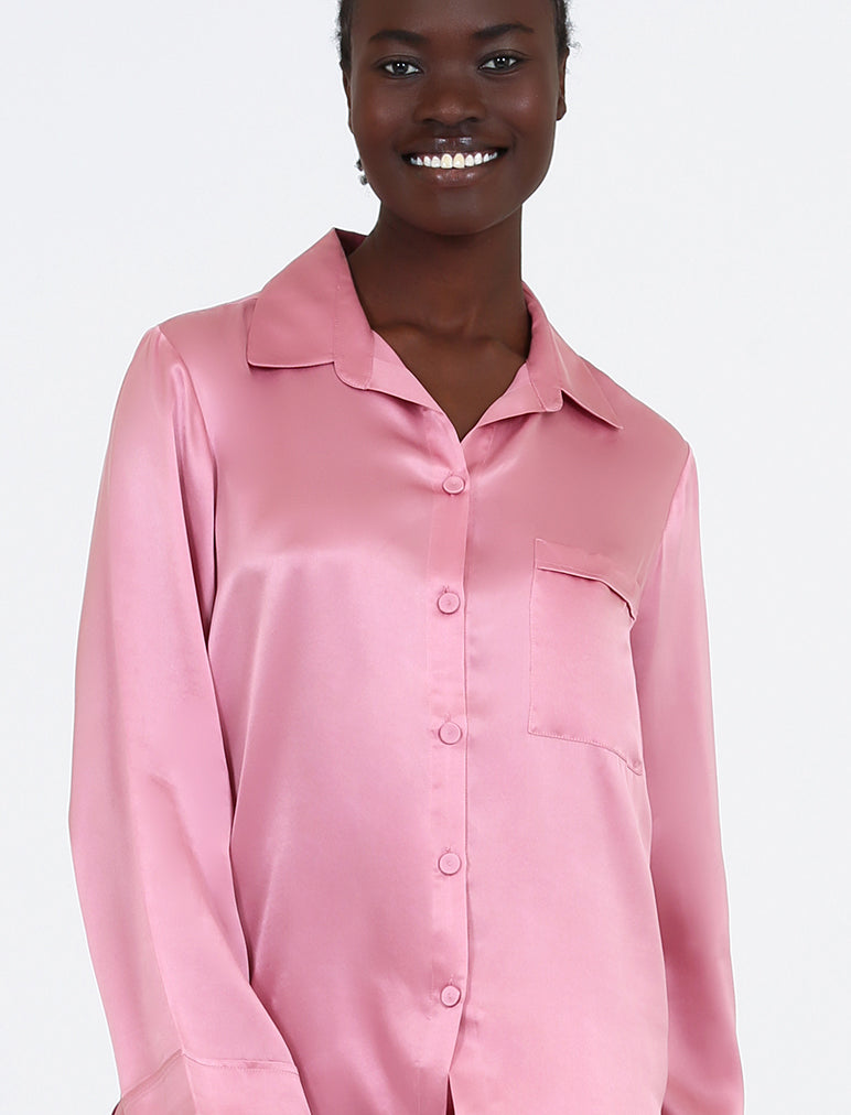Audrey Pure Silk Full Length PJ