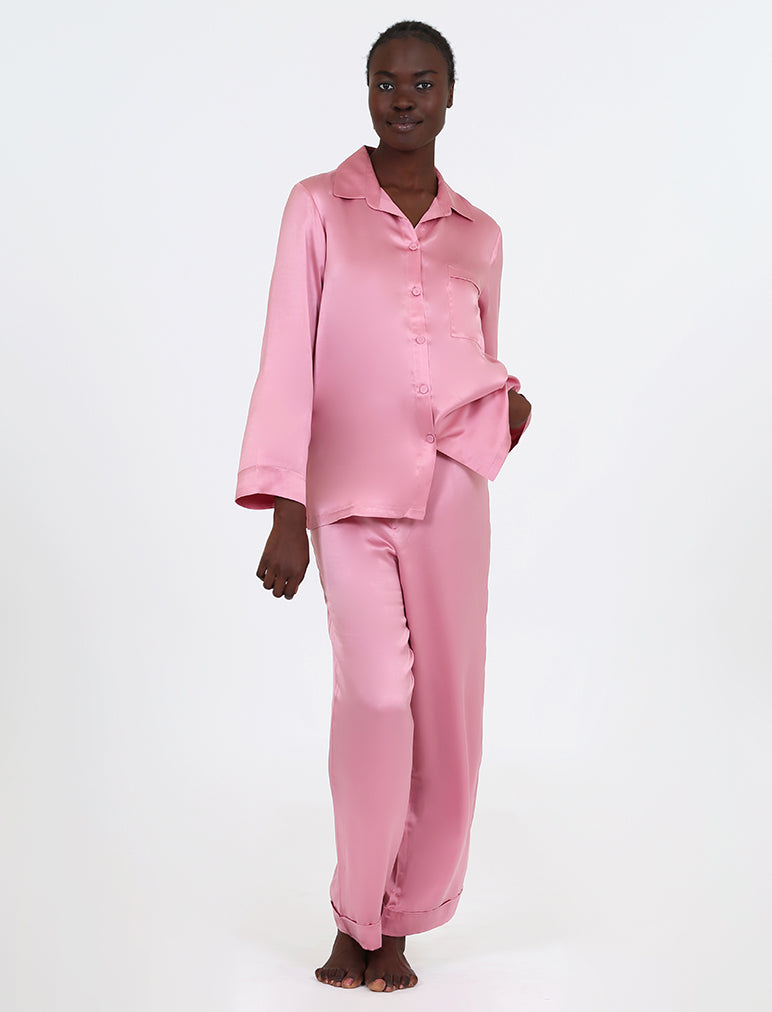 Audrey Pure Silk Full Length PJ