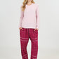 Comfy Plaid Jogger and Feather Soft Top