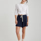 Jada Organic Knit Boxer in Navy