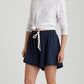 Jada Organic Knit Boxer in Navy