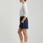 Jada Organic Knit Boxer in Navy