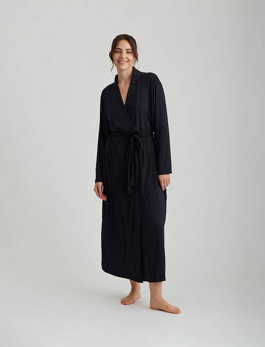Kate Modal Soft Maxi Robe