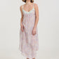 Lila Lace Front Maxi Nightie