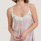 Lila Lace Front Maxi Nightie