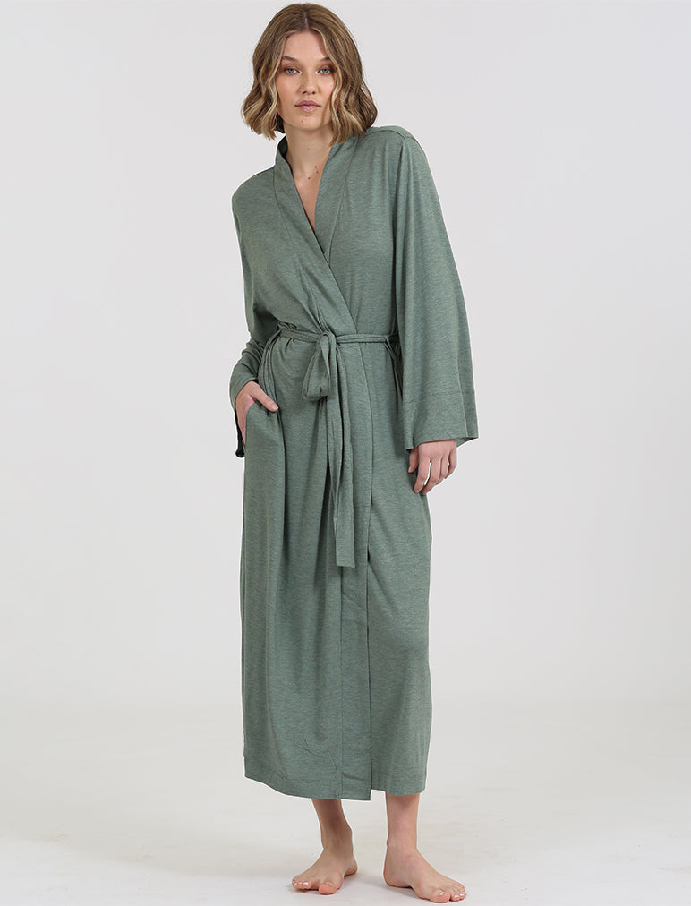 Kate Modal Soft Maxi Robe