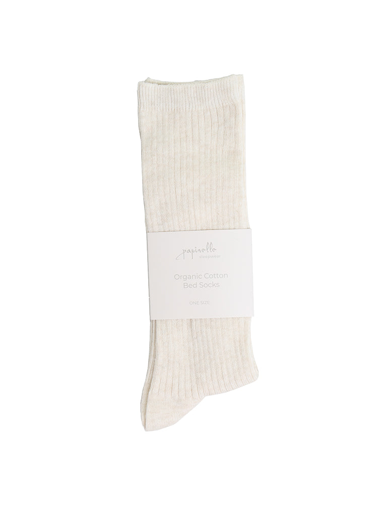 Organic Cotton Rib Socks