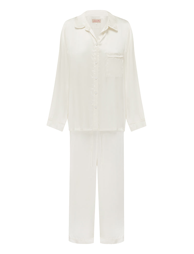 Audrey Pure Silk Full Length PJ