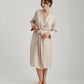 Audrey Silk Long Robe