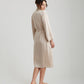 Audrey Silk Long Robe