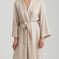 Audrey Silk Long Robe