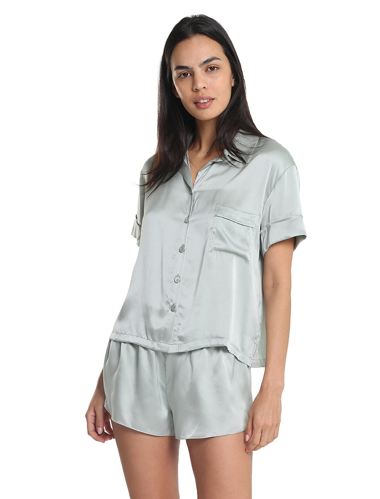 Audrey Silk Boxer PJ
