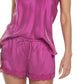 Camille Silk Lace Cami and Boxer Set