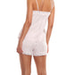 Camille Silk Lace Cami and Boxer Set