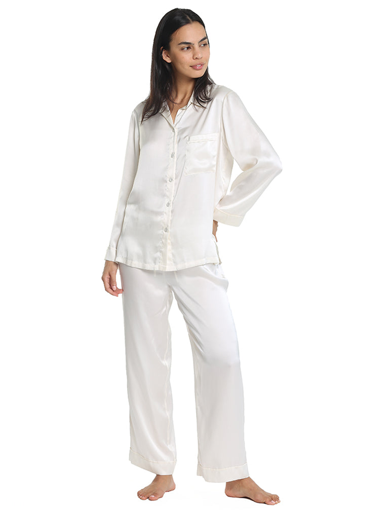 Audrey Pure Silk Full Length PJ