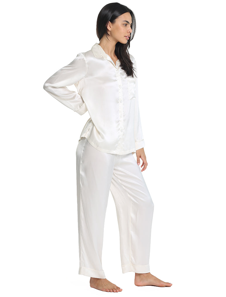 Audrey Pure Silk Full Length PJ